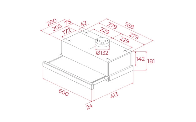 Аспиратор TEKA TL 6310 инокс